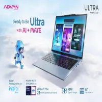 Advan Workmate Ultra, Laptop AI-ready di Kelas Harga Rp 8 Jutaan