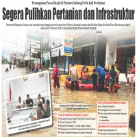 Pemulihan Pertanian dan Infrastruktur Perlu Jadi Fokus Utama Pasca Banjir Pantura Subang