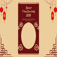 Kumpulan Twibbon Imlek 2026 Estetik, Bikin Feed Semakin Hidup dan Menyala