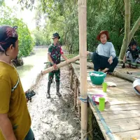 Koramil Pamanukan di Subang Gelar karya bakti