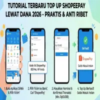Gampang! Cara Top Up ShopeePay Lewat DANA 2026