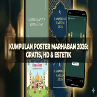 Link Download Poster Marhaban Ya Ramadhan 2026 Gratis, Desain Menarik & Siap Cetak