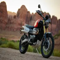 Gaya Unik Gubernur Jawa Barat Cek Jalan Provinsi, Moge Triumph Scrambler 1200 XC Jadi Sorotan
