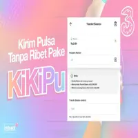 Transfer Pulsa Tri Tak Sampai 1 Menit, Ini Cara dan Syaratnya