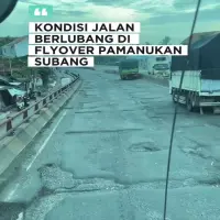 Ramadan Tiba, Jalan Pantura Subang Belum Diperbaiki