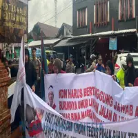 Aksi LSM Pemuda dan Aliansi Mahasiswa di Lembur Pakuan Subang Memanas, Massa Klaim Dihadang Warga