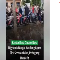 Warga Geruduk Kantor Desa Ciasem Baru, Protes Kandang Ayam di Tengah Permukiman Kian Memanas