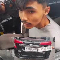 Aksi Brutal di Tengah Kota! Pemuda LCGC Tabrak Mobil dan Ojol Saat Kabur dari Polisi