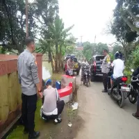 Polsek Cibogo di Subang Renovasi Tiga Jembatan Penghubung