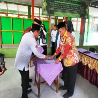 Dipimpin kepala Kemenag Subang, Kamad MIN 2 dan MIN 3 Disertijabkan
