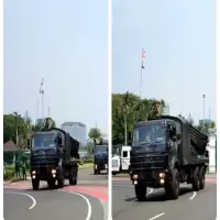 TNI Jelaskan Konvoi Kendaraan Taktis di Monas, Disebut Uji Kesiapsiagaan Personel