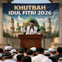 Teks Contoh Khutbah Idul Fitri 2026 Lengkap dengan Dalil Al-Qur’an