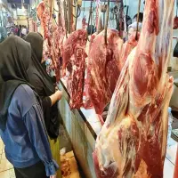 H-4 Lebaran, Permintaan Daging Sapi di Pasar Tagog Padalarang Terus Meningkat