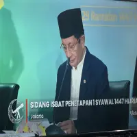 1 Syawal 1447 Jatuh Hari Sabtu 21 Maret 2026
