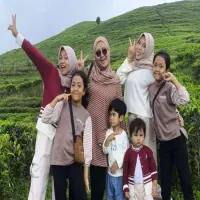 Kebun Teh Bukanagara di Subang Jadi Favorit Spot Foto Lebaran