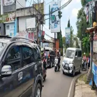 Arus Lalu Lintas Mulai Lancar, Polres Cimahi Tetap Siagakan Personel