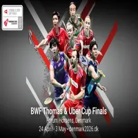 Jadwal Lengkap Turnamen BWF April 2026 dari Future Series hingga Thomas&Uber Cup