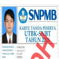 Cara Unduh dan Cetak Kartu UTBK SNBT 2026, Ini Jadwalnya