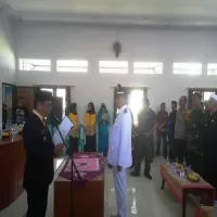 Jabat Kepala Desa Sadawarna Hasil PAW, Samsuri Resmi Siap Bangun Desa