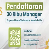 30 Ribu Lowongan Manajer Kopdes Merah Putih Dibuka, Cek Syarat dan Cara Daftarnya