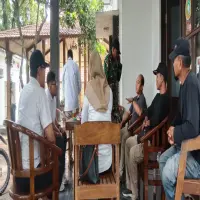 Pastikan Aman dan Kondusif, Babinsa Data Lahan PG Rajawali Pagaden Subang