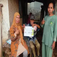 Pemdes Pangsor di Subang Salurkan BLT DD, Prioritaskan Lansia