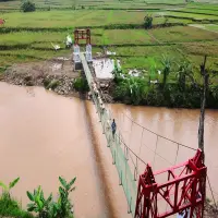 Jembatan Garuda di Subang Jadi Ikon Gotong Royong