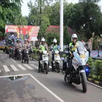 Patroli Show of Force, Polres Subang Pastikan Kamtibmas Kondusif