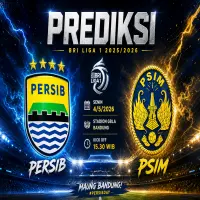 Prediksi Skor Persib vs PSIM Sore Ini: Maung Bandung Dibayangi Tekanan Juara