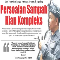 Persoalan Sampah di Bandung Barat Kian Kompleks, Dari Tumpukan Sampah hingga Serangan Nyamuk di Saguling