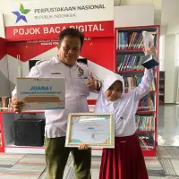 Siswi SDN Ciheuleut, Aysel Juara Lomba Bertutur Tingkat SD