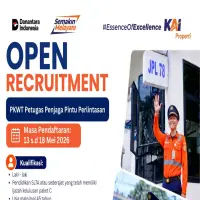 KAI Properti Buka Rekrutmen Petugas Penjaga Pintu Perlintasan, Ini Cara Daftarnya