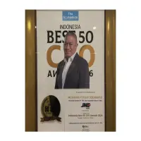 Presiden Direktur JNE Mohamad Feriadi Soeprapto Raih Indonesia Best 50 CEO Awards 2026