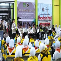 Sekda Subang Lepas Jamaah Haji Kloter 39, Total 543 Warga Berangkat ke Tanah Suci