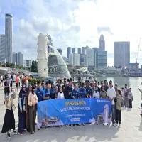 BPR Bangunarta Apresiasi Karyawan Berprestasi dengan Trip Wisata ke Malaysia dan Singapura
