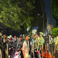 Polres Subang Kawal Konvoi Persib Juara, Atur Arus Lalu Lintas
