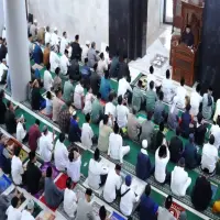 Pelaksanaan untuk Tingkat Kabupaten: DKM Masjid Agung Matangkan Persiapan Shalat Idul Adha