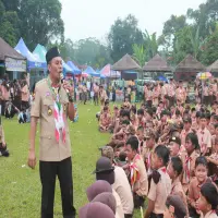 Ribuan Peserta Meriahkan Latihan Gabungan Pramuka Terbesar di Kabupaten Subang