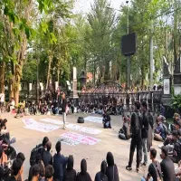 Protes Kebijakan Pemerintah hingga Pengelolaan APBN, Mahasiswa Purwakarta dan Subang Turun ke Jalan