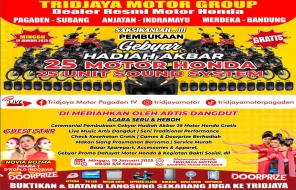 Tridjaya Motor Akan Gelar Gebyar Undian Akbar ke-25, Hadirkan Hiburan Seru dan Hadiah Menarik