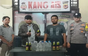Pemicu Kriminalitas, Polsek Pusakanagara Gencar Razia Miras