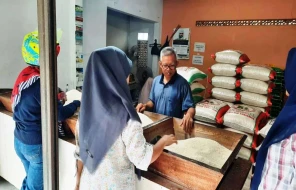 Harga Beras di Subang Masih Stabil