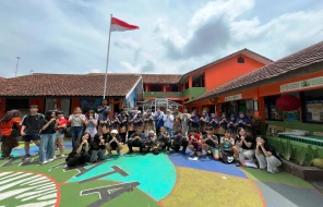 SDN Sagalaherang IV Subang Belajar Bersama Siswa dari Berbagai Negara