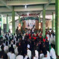 Sambut Ramadan, Ponpes Raudlatul Hasanah Ngobrol Bareng Persib