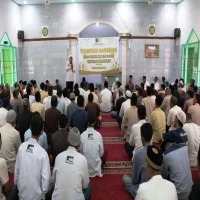 Warga Binaan Lapas Kelas II A Subang Ikuti Pesantren Ramadan
