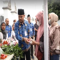 Wakil Bupati Purwakarta Monitoring Opadi dan Bazar Ramadan, Dalam Rangka Menanggulangi Inflasi Daerah