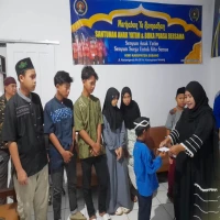 Berkah Ramadan, IKWI Subang Santuni Anak Yatim