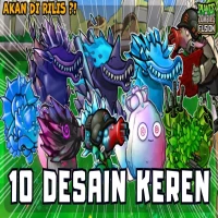 10 Desain Keren yang Belum Dirilis di Game Plants vs Zombies Fusion