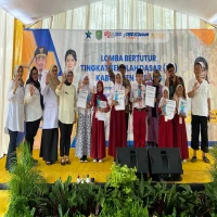 Daftar SD Peraih Juara pada Lomba Bertutur Tingkat SD di Perpusda Subang