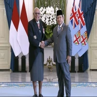 Presiden Prabowo Sambut Perdana Menteri Fiji di Istana Merdeka, Bahas Kerja Sama Strategis